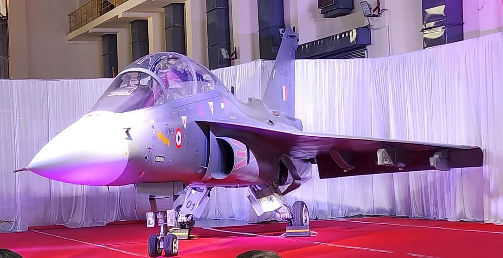 HAL Delivers First LCA Tejas Twin Seater Aircraft to IAF